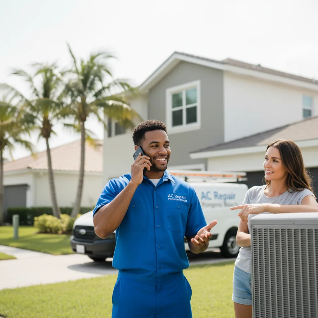 AC Repair Pompano Beach customer support in Morrow